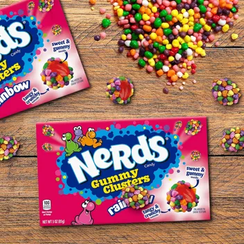 Nerds 18.5oz Gummy Clusters Candy Rainbow