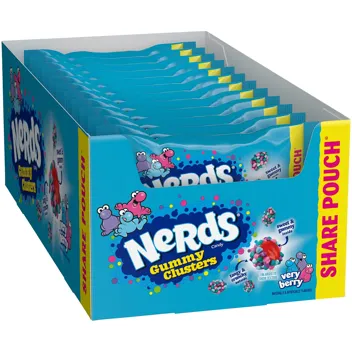 Nerds 18.5oz Gummy Clusters Candy Rainbow