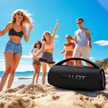 Zealot 90W Bluetooth 5.2 Waterproof Outdoor Speaker