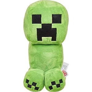 Minecraft Basic 8-inch Plush Creeper Stuffed Animal - with Prime