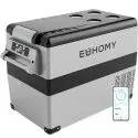 Euhomy 48qt 12V Smart Portable Electric Refrigerator Freezer Cooler with App Control