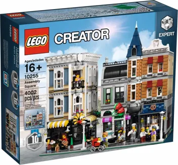 4002-Piece Creator Expert Assembly Square Building Kit (10255)