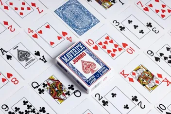 Jumbo Index Playing Cards- Decks- ($.94/pack)-Amazon