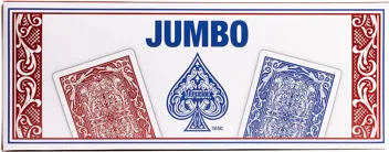 Jumbo Index Playing Cards- Decks- ($.94/pack)-Amazon