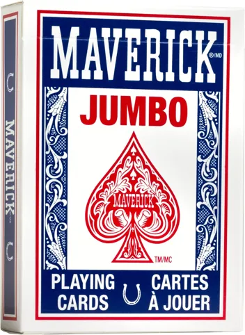 Jumbo Index Playing Cards- Decks- ($.94/pack)-Amazon