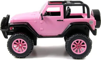 Jada Toys Girlmazing Jeep Wrangler Radio Control Vehicle (Pink)