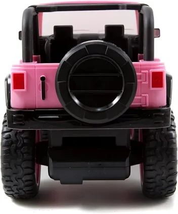 Jada Toys Girlmazing Jeep Wrangler Radio Control Vehicle (Pink)