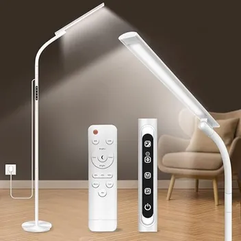 Sunlamlux 10000-Lux Lumen Gooseneck Light Therapy Lamp