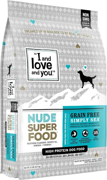 23-Lbs and love and you Nude Superfood Dry Dog Food (Red Meat Medley)