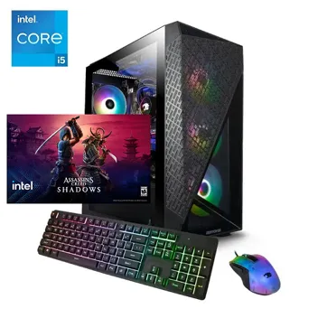 iBuypower Slate 6 Intel i5-13600KF Liquid Cooled Gaming Desktop w/ GeForce RTX 4060 Graphics