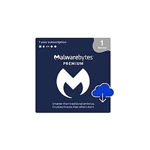 1-Year Malwarebytes Premium