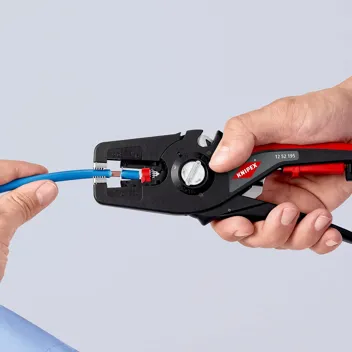Knipex Precistrip 16 Automatic Wire Insulation Stripper with Fine Adjustment