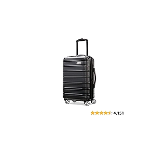 Omni 2 Hardside Expandable Luggage with Spinner Wheels, Carry-On 20-Inch, Midnight Black