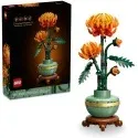 Icons Chrysanthemum Flower Decor Building Set (10368)