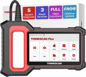 ThinkCar ThinkScan Plus S7 OBD2 Diagnostic Scanner (5 Reset Services