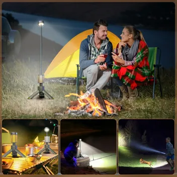 Dual-Light Source 10500mAh Portable Telescoptic Lantern