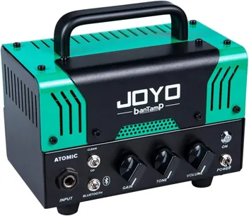 JOYO Jackman II BanTamp XL Series Mini Amp Head 20 Watt Preamp 2 Channel Hybrid Tube Guitar Amplifier with Bluetooth (Red)