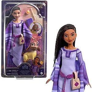 Disney Wish Asha of Rosas Adventure Pack Doll