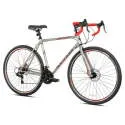 Kent 700c 21-Speed Eagle Ridge Adventure Gravel Men's Road Bike (Large) with Shimano Gears, Disc Brakes