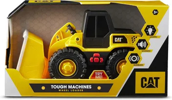 10" Cat Construction Tough Machines Dump Truck Toy w/ Lights & Sounds