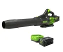 80V 170MPH 730CFM Cordless Handheld Blower Kit