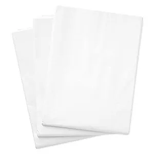 100-Count 20" x 20" White Tissue Paper Sheets