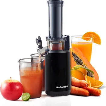 Elite EJX600 Compact Small Space-Saving Masticating Slow Juicer