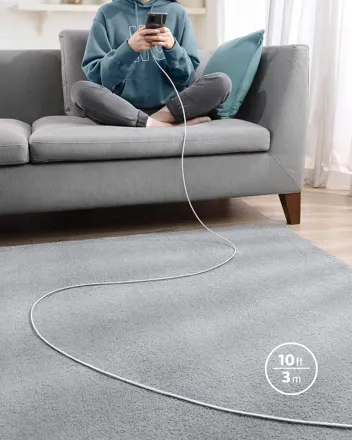 6ft 100W USB-C to USB-C Cable (5-Count)