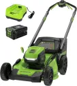 80V 21" Self-Propelled Cordless Electric Lawn Mower