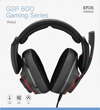 EPOS Sennheiser GSP 600 – Wired Closed Acoustic Gaming Headset