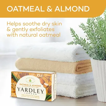 4oz Oatmeal and Almond Bar Soap