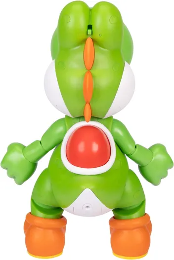 12" Super Mario Let's Go, Yoshi! Interactive Figure w/ Sounds & Music