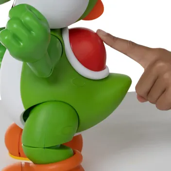 12" Super Mario Let's Go, Yoshi! Interactive Figure w/ Sounds & Music