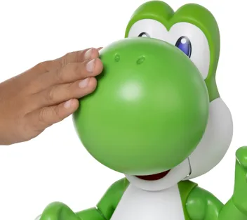 12" Super Mario Let's Go, Yoshi! Interactive Figure w/ Sounds & Music