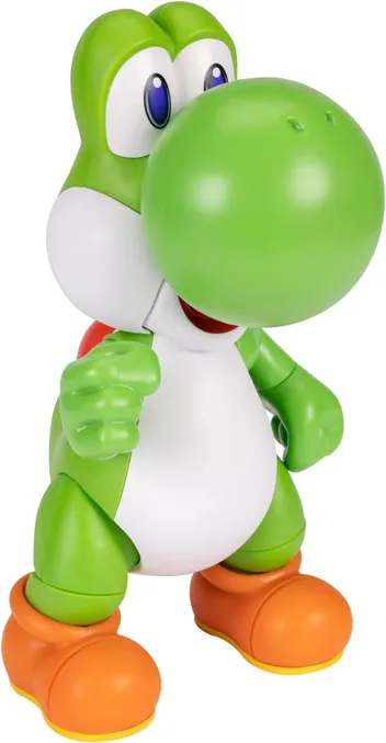 12" Super Mario Let's Go, Yoshi! Interactive Figure w/ Sounds & Music