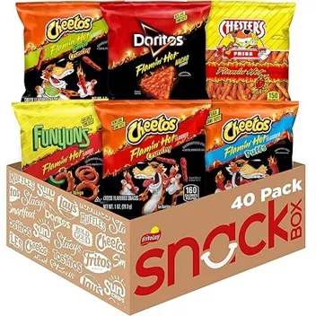 Lay Flamin' Hot Mix 6 Flavor Snack Variety Pack (40-Count)