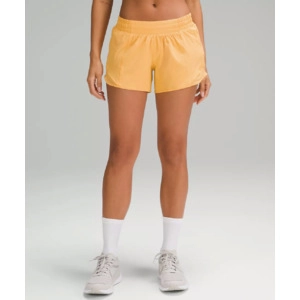 lululemon Hotty Hot Low-Rise Lined Shorts (Mango Dream)