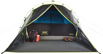 10' x 9' Coleman 6 Person Carlsbad Dark Room Dome Camping Tent w/ Screened Porch (Green/Black)