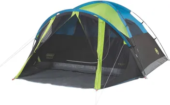 10' x 9' Coleman 6 Person Carlsbad Dark Room Dome Camping Tent w/ Screened Porch (Green/Black)