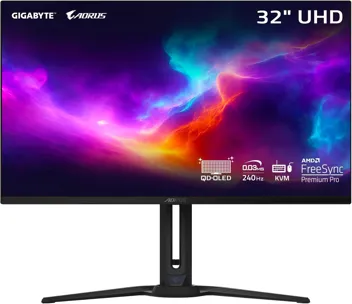 AORUS FO32U2 - 32" 4K 240Hz QD-OLED - KVM, HDMI, DP, Type C, Height Adjustable