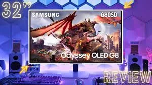 32" QD-OLED G8 (G80SD) 4K UHD 240Hz 0.03ms G-Sync Compatible Smart Gaming Monitor with Sleek Metal Design