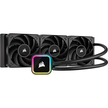 iCUE H150i RGB Elite Liquid CPU Cooler with 3x 120mm FDB Fans