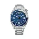 Eco-Drive Stainless Steel Weekender Watch (AW1711-52L)