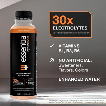 Essentia 15.2oz Hydroboost Enhanced Bottled Water