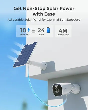 Reolink Argus Eco Ultra 4K 8MP Solar Security Camera