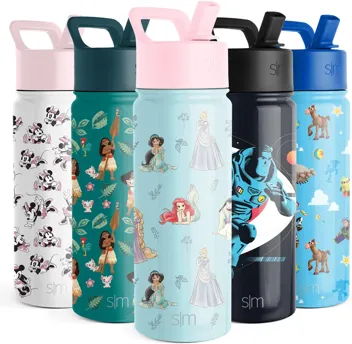 Wish Kids Water Bottle with Straw Lid for 14oz