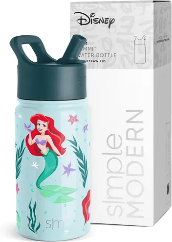 Wish Kids Water Bottle with Straw Lid for 14oz