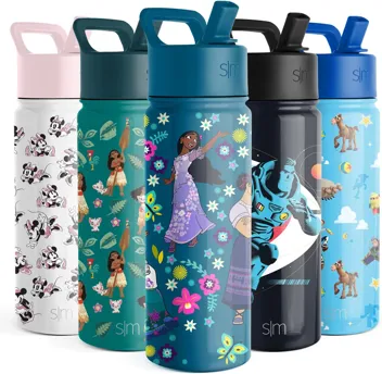 Wish Kids Water Bottle with Straw Lid for 14oz