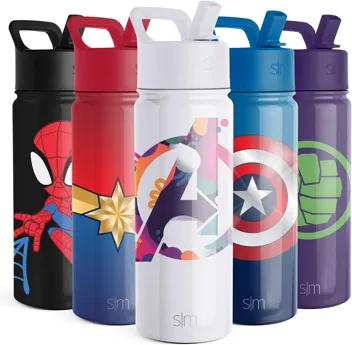 Wish Kids Water Bottle with Straw Lid for 14oz