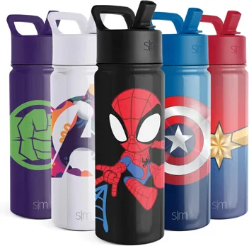 Wish Kids Water Bottle with Straw Lid for 14oz